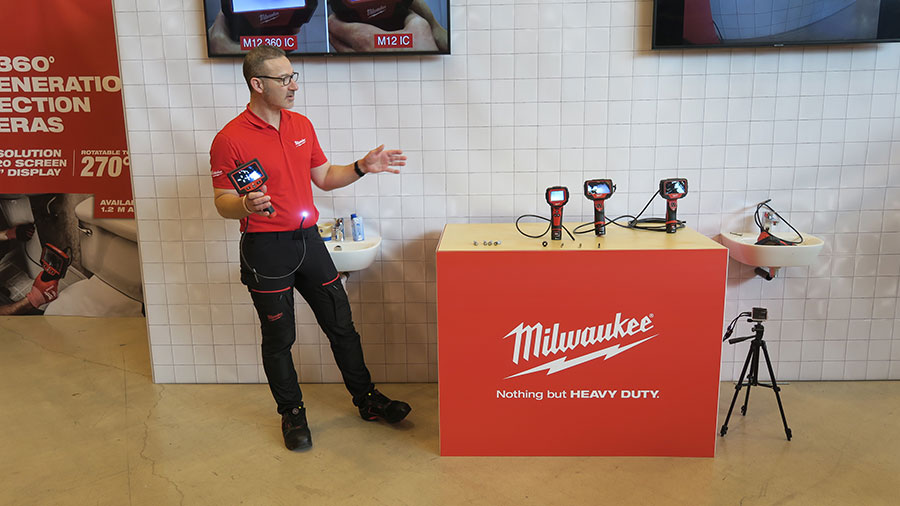 Micro-caméra d’inspection sans fil 360° M12 360IC12 Milwaukee